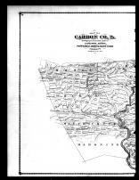 Carbon County Map - Left, Carbon County 1875
